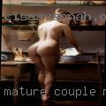 Mature couple mutual other